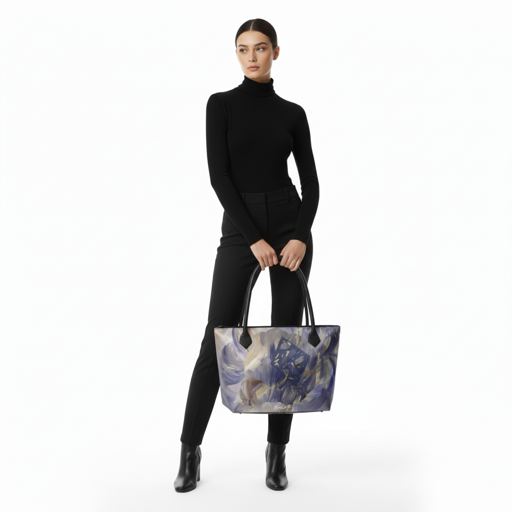 Blue Mirage Tote Bag