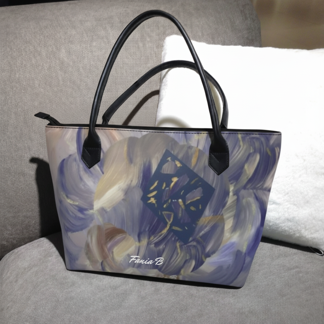 Blue Mirage Tote Bag
