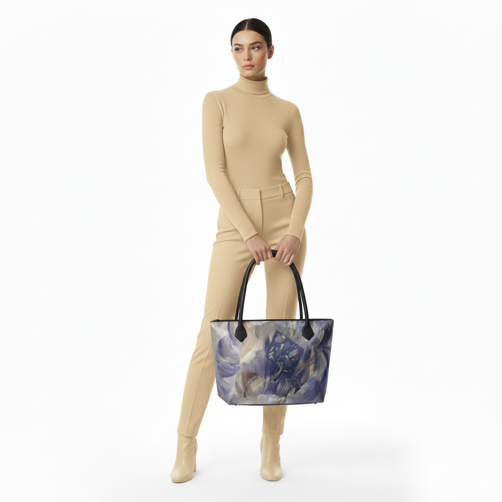 Blue Mirage Tote Bag