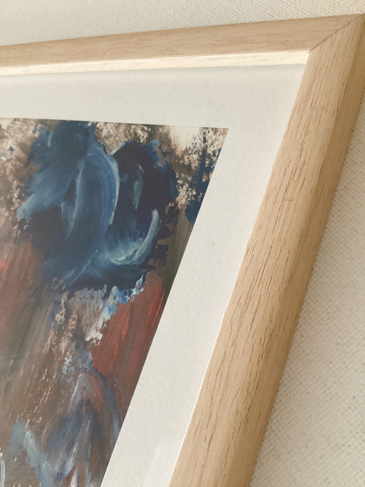 Between Motion and Still... | Small original painting