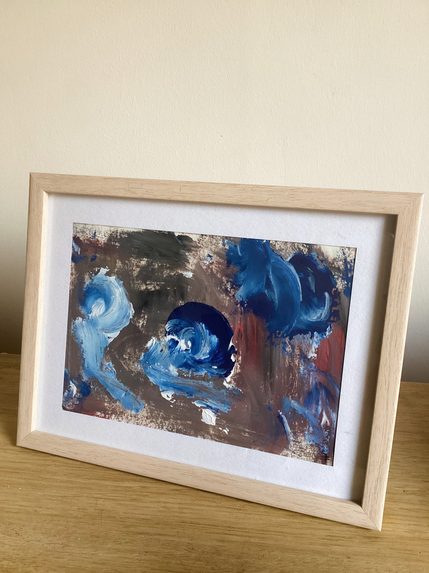 Between Motion and Still... | Small original painting