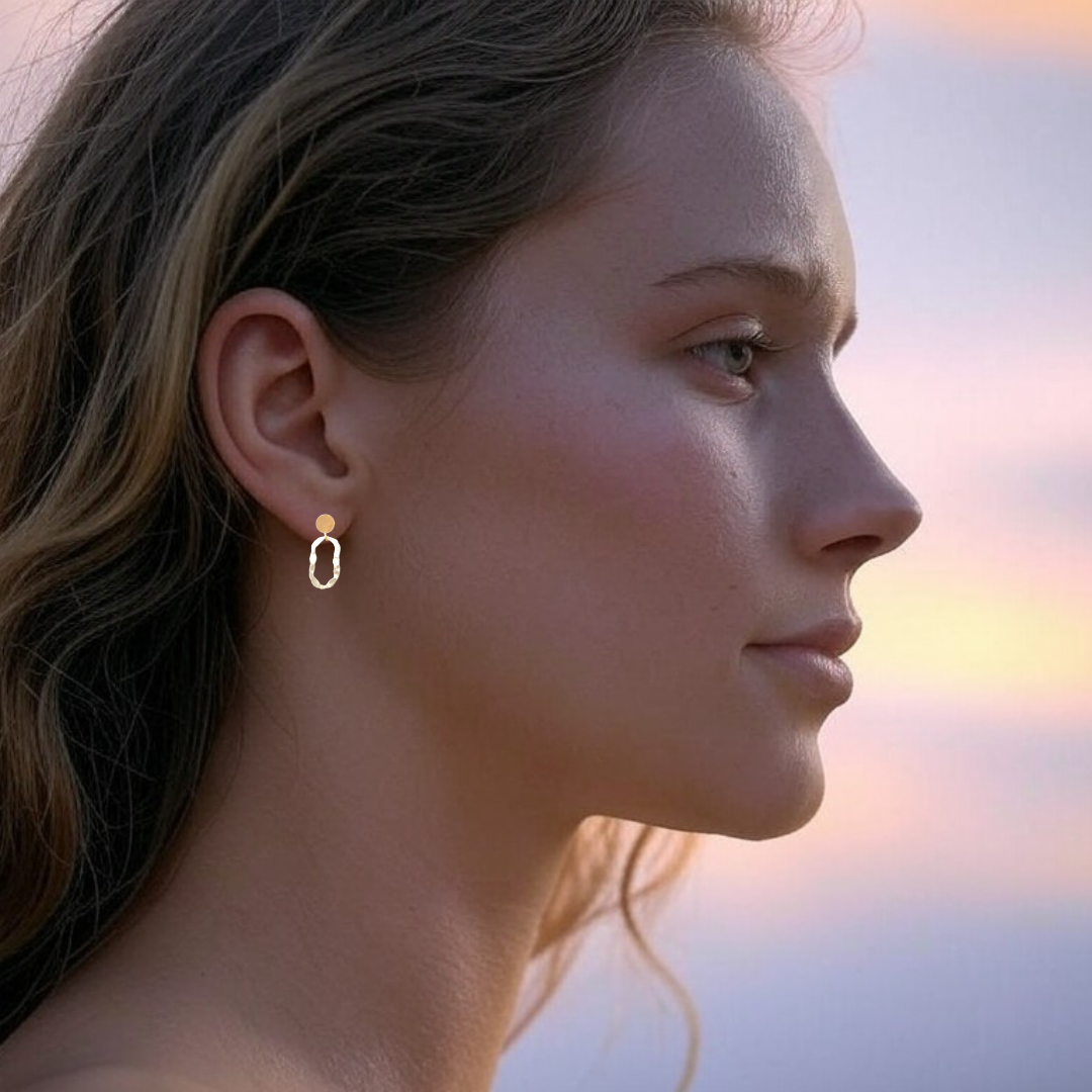 Linked Earrings No.1