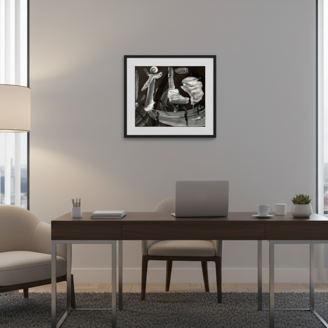 Monochrome World | Art Print (A3, A4)