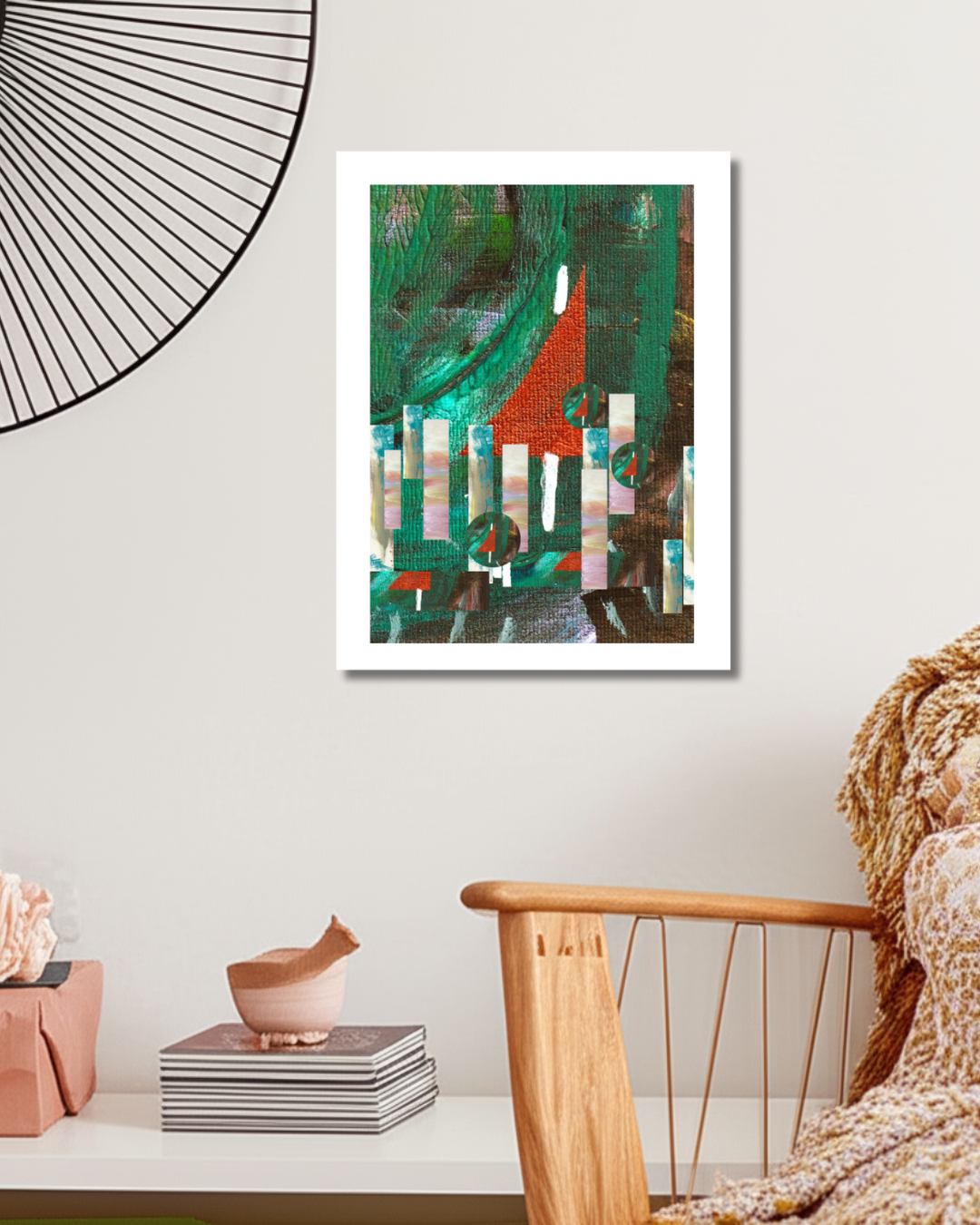 Urban Flow – Restructured - Art Print (A4)