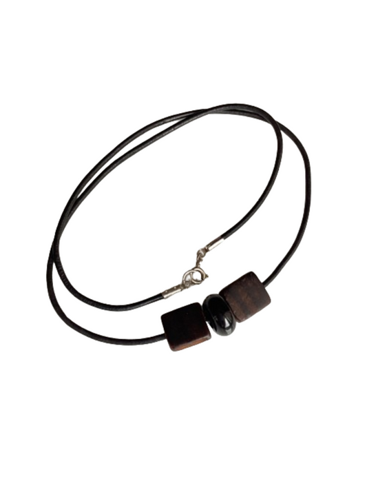 Exotic Wood Necklace No.2