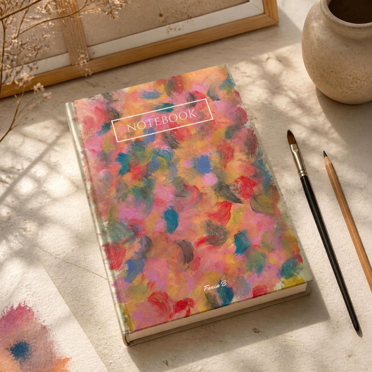 Art Notebook Confetti | Fania B