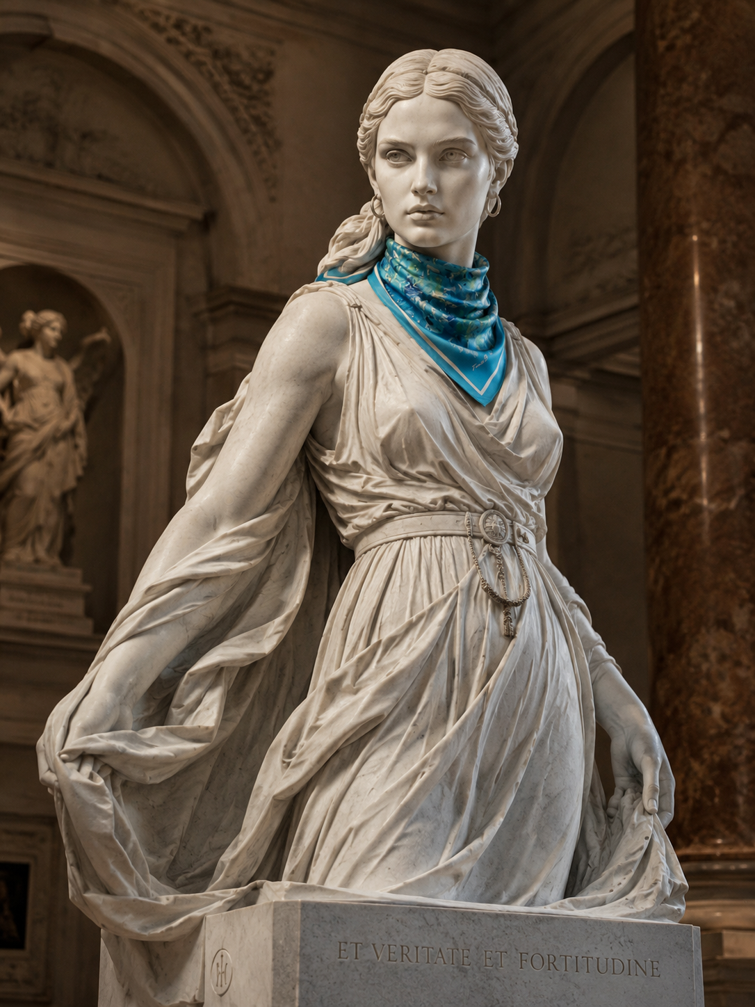 When Primary Blue Takes Over (2) Scarf