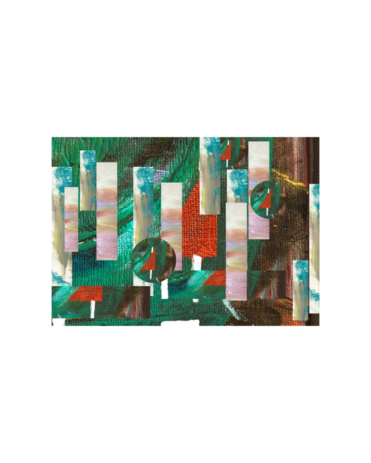 Urban Flow – Pause - Art Print (A4)