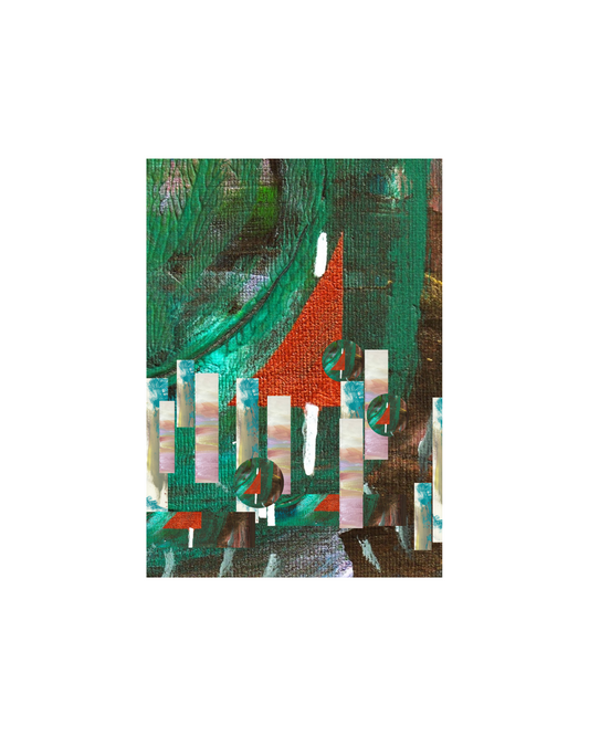 Urban Flow – Restructured - Art Print (A4)